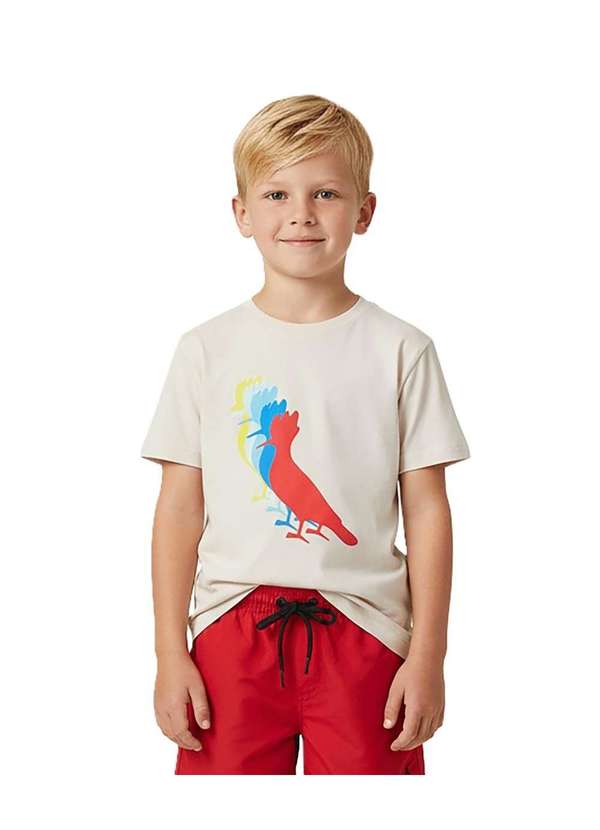 Reserva Mini - Camiseta Estampada Pica Pau Summer Blend Reserva Mini Branco