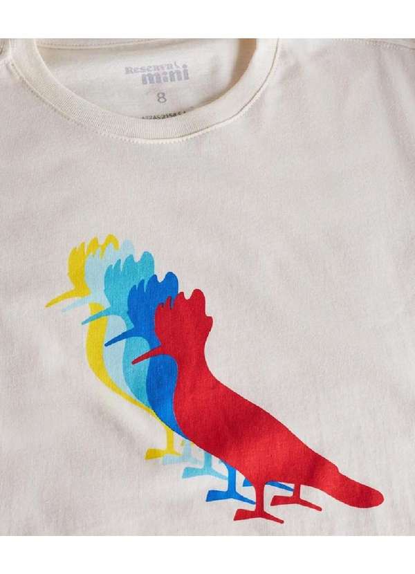 Reserva Mini - Camiseta Estampada Pica Pau Summer Blend Reserva Mini Branco 2