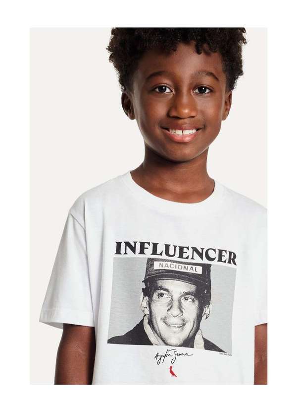 Reserva Mini - Camiseta Influencer Senna Reserva Mini Branco 3