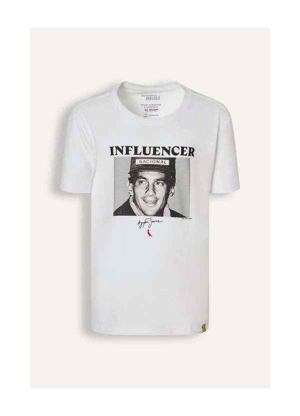 Reserva Mini - Camiseta Influencer Senna Reserva Mini Branco 5