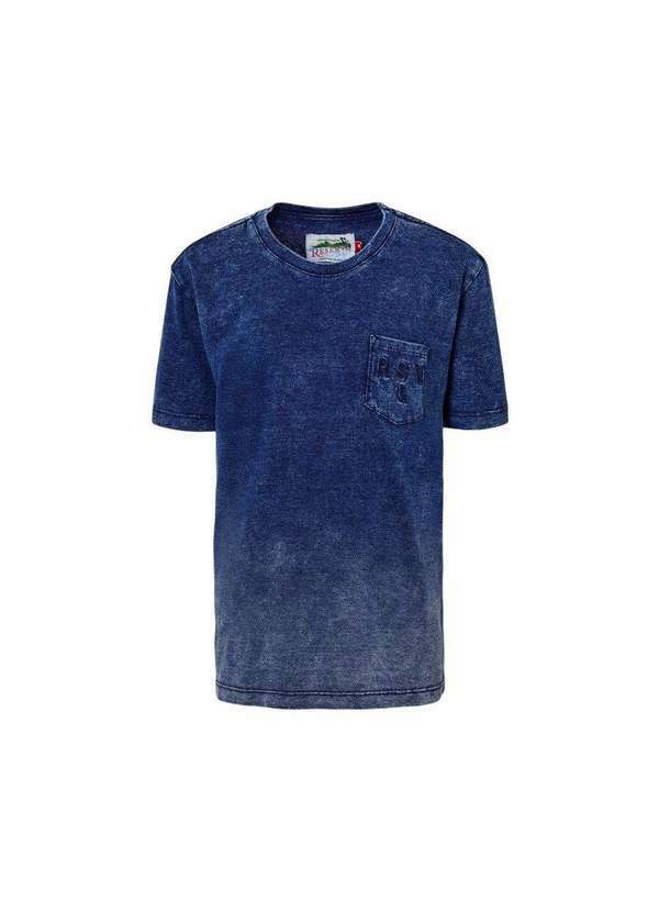 Reserva Mini - Camiseta Malhão Indigo Dip Dye Reserva Mini Azul