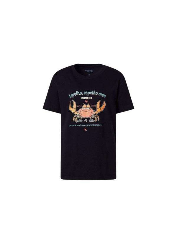 Reserva Mini - Camiseta Mini Est Cancer Reserva Mini Preto