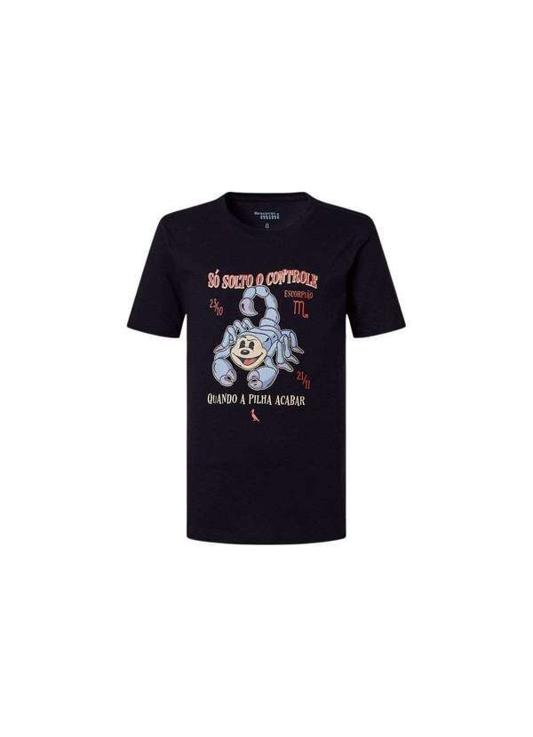 Reserva Mini - Camiseta Mini Est Escorpiao Reserva Mini Preto