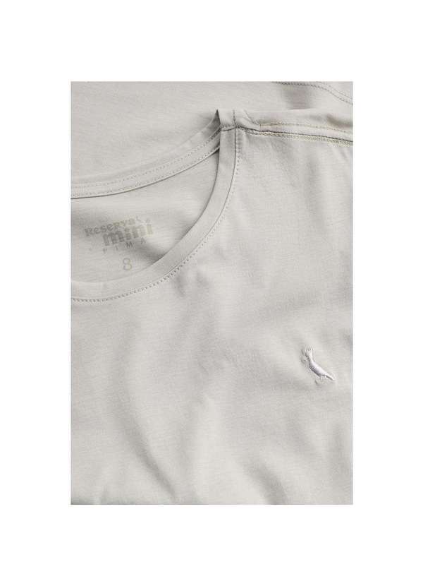 Reserva Mini - Camiseta Mini Pima Enzo Reserva Mini Cinza Concreto 2