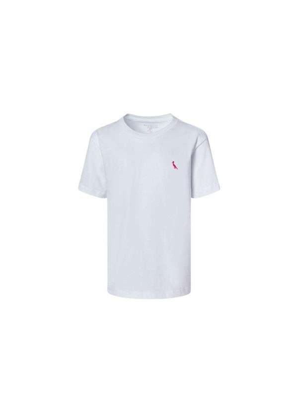 Reserva Mini - Camiseta Pica Pau Bordado Mauve Reserva Mini Branco
