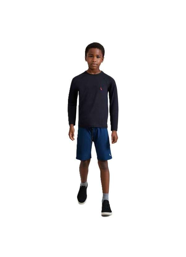 Reserva Mini - Camiseta Uv Manga Longa Lisa Reserva Mini Preto 3