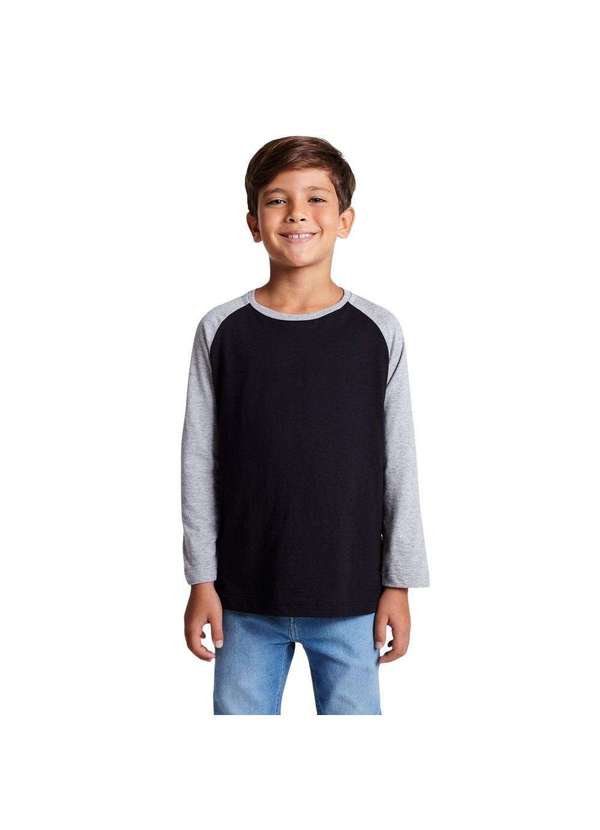 Reserva Mini - Kit 2 Camisetas Ml Raglan Reserva Mini Cinza