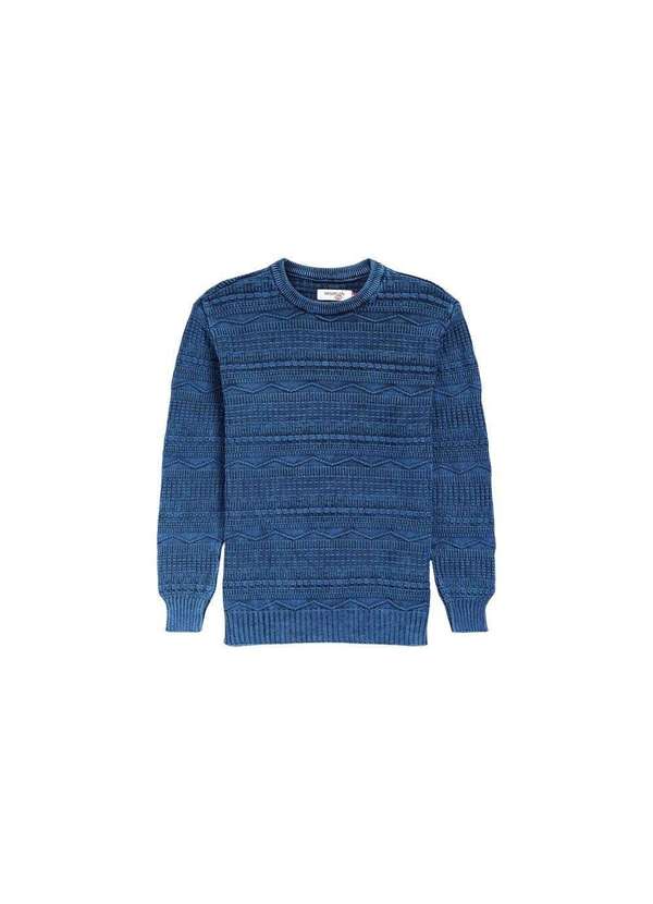 Reserva Mini - Casaco Tricot Denim Reserva Mini Azul 1