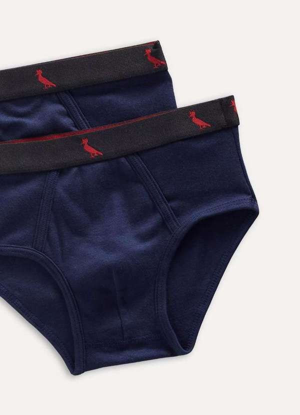 Reserva Mini - Cueca Pack 2 Slip Ver23 Reserva Mini Marinho 2