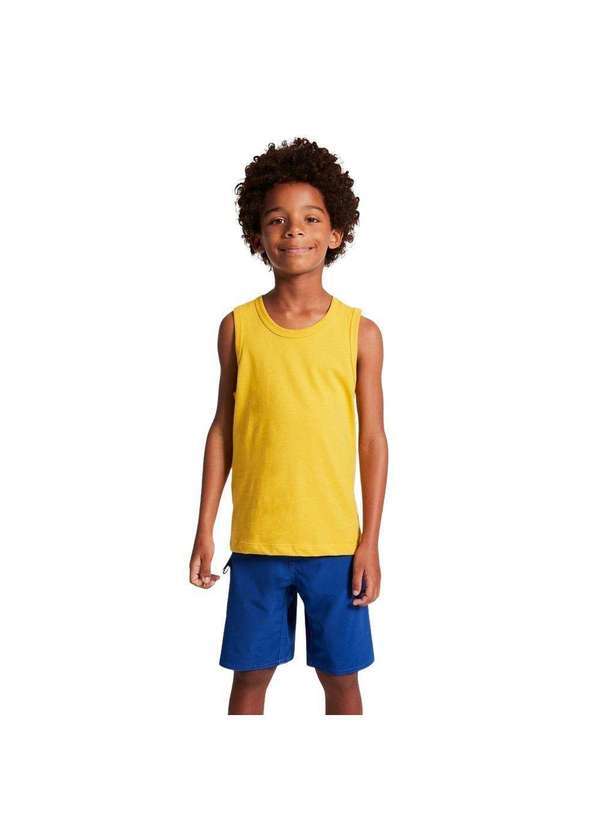 Reserva Mini - Kit 3 Regatas Básicas Reserva Mini Amarelo