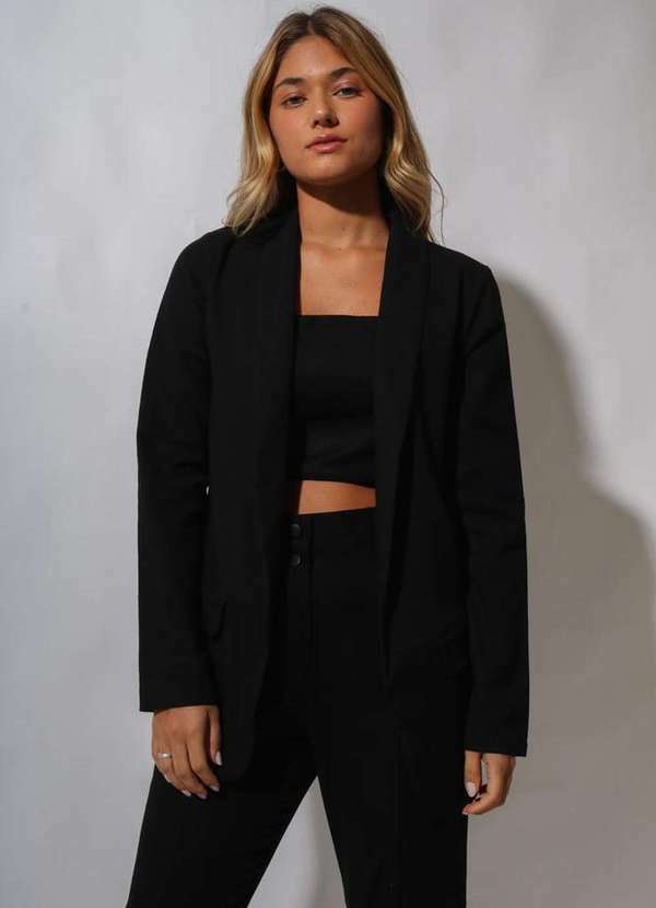 Eight Brand - Blazer Eight Brand Alexa Feminino Preto