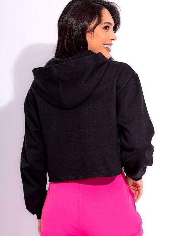 Eight Brand - Moletom Eight Brand Carol Feminino Preto 3