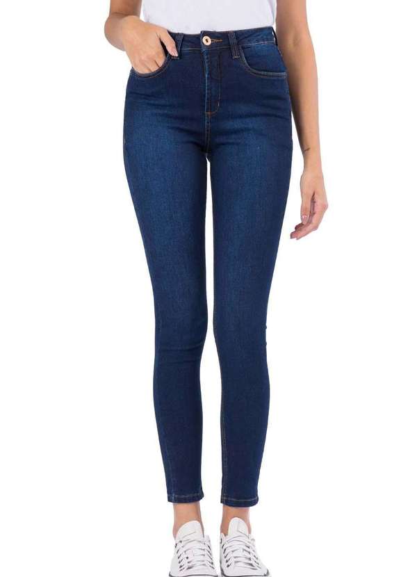 Taco - Calca Jeans Skinny Stone Azul