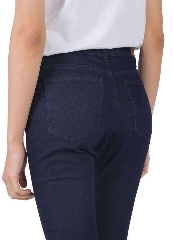 Taco - Calca Jeans Straight Stone Azul