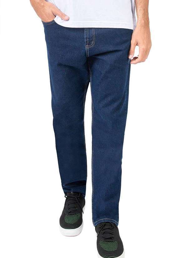 Taco - Calca Jeans Comfort Basica Stone New Azul