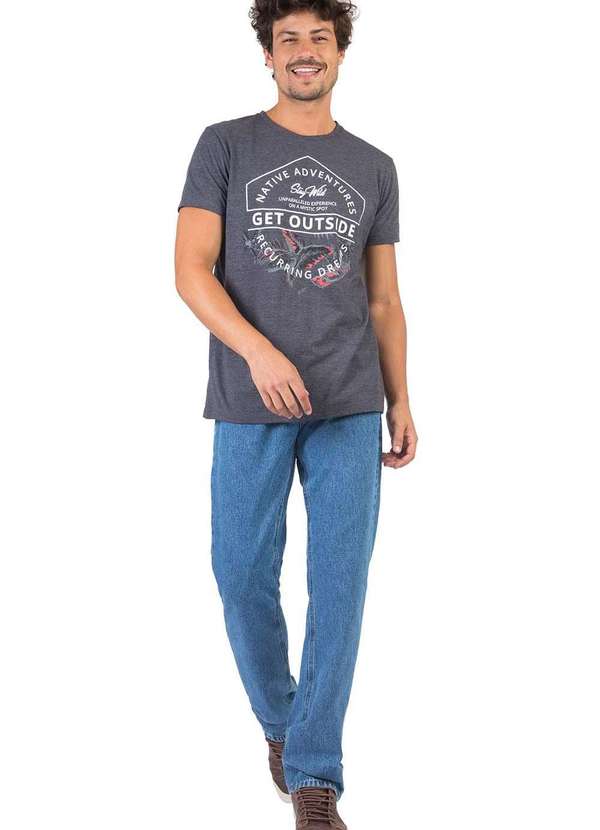 Taco - Calca Jeans Comfort Fit Basic Super Stone Azul 3