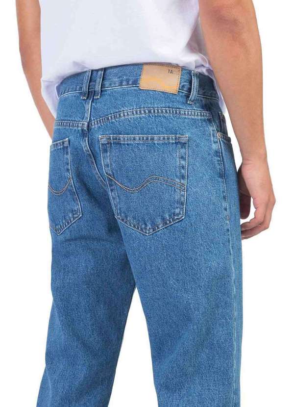 Taco - Calca Jeans Comfort Fit Basic Super Stone Azul 4
