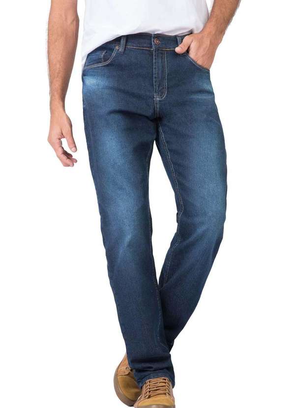 Taco - Calca Jeans Comfort Fit Especial Stone Azul