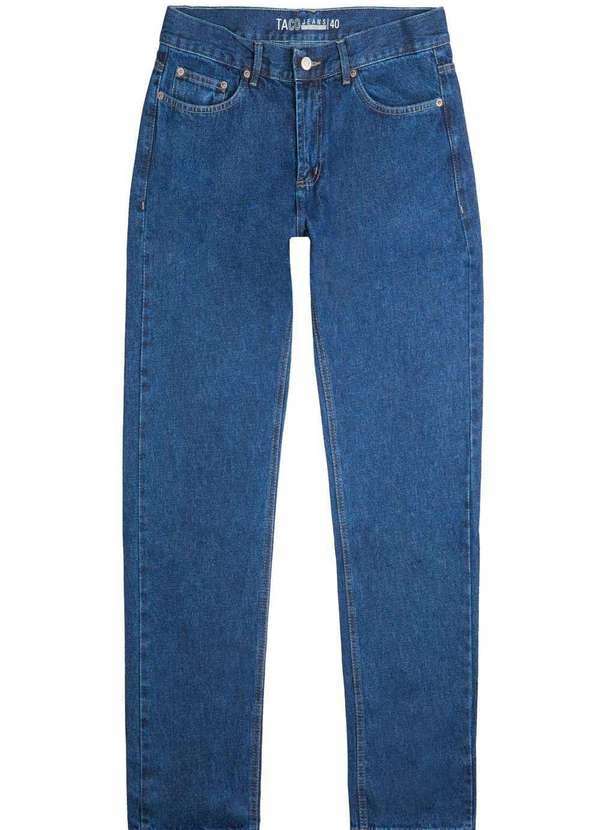Taco - Calca Jeans Comfort Stone New Azul
