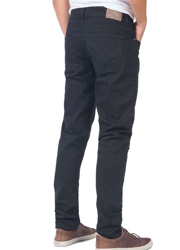Taco - Calca Jeans Skinny Premium Black Preto 2