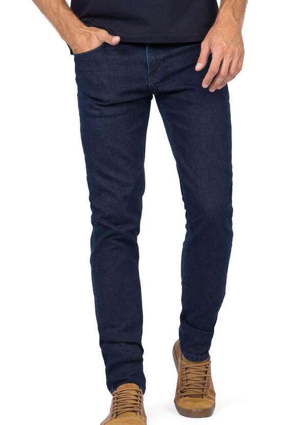 Taco - Calca Jeans Skinny Stone Azul