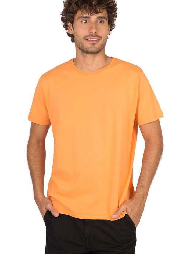 Taco - T-Shirt Basica Comfort Laranj Laranja