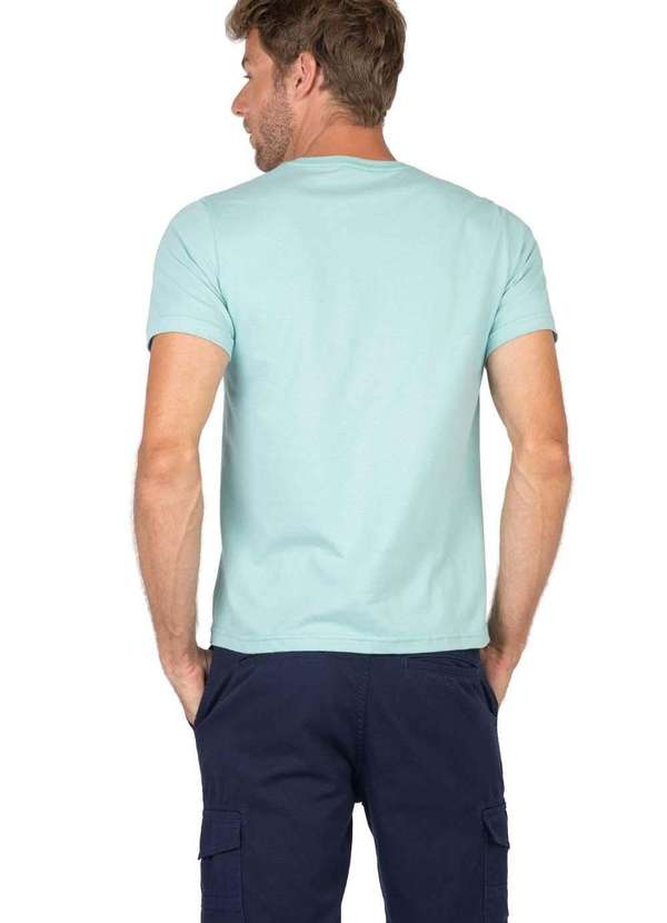 Taco - T-Shirt Basica Fit Verde Verde 2