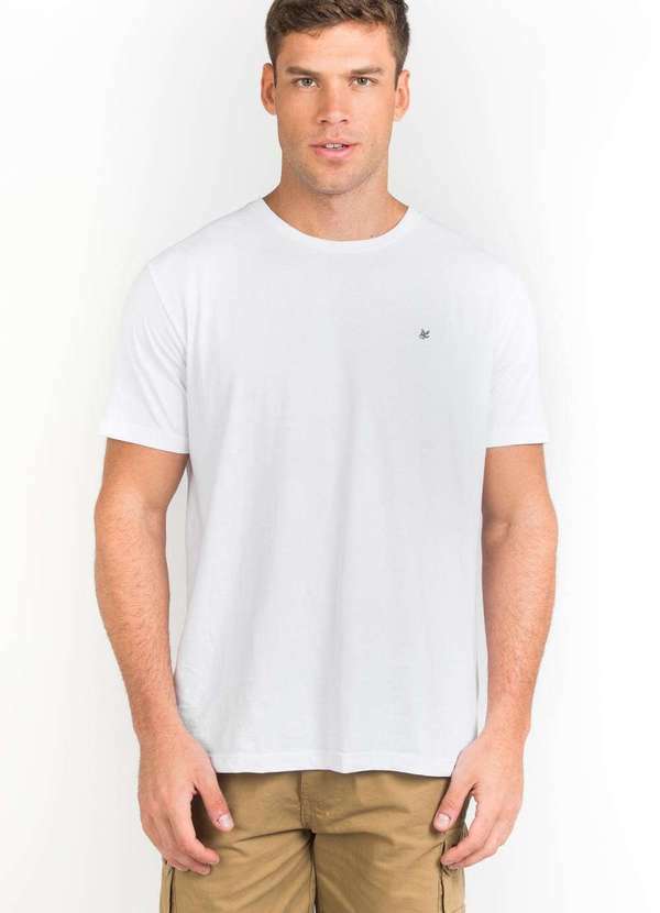 Taco - T-Shirt Basica Pima Touch Branca Branco