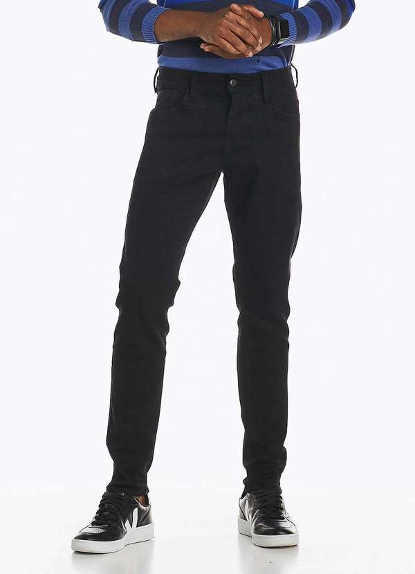 Denuncia Calca Jeans Masculina Skinny Denuncia 101324337 Azul Azul