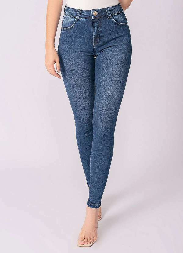 Hana Dlx - Calca Jeans Skinny Jessie Hana Dlx 2295 Azul Azul