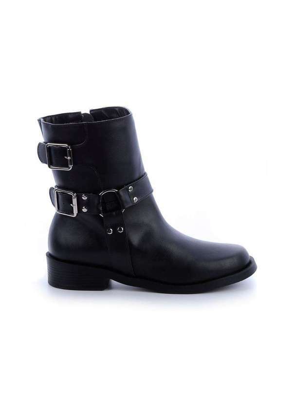 Damannu Shoes - Bota Biker Dorothy Preto Preto 3