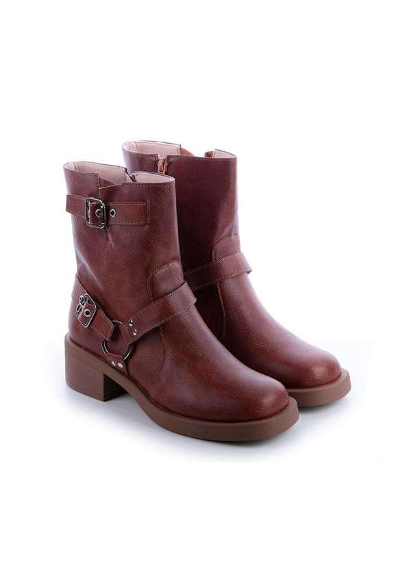 Damannu Shoes - Bota Biker Jennifer Caramelo Caramelo 3
