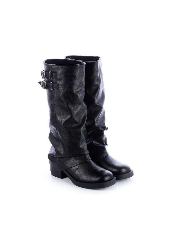 Damannu Shoes - Bota Capa Mileny Preto Preto 3