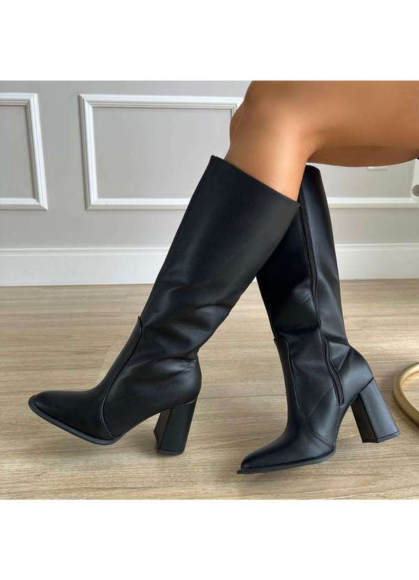 Damannu Shoes - Bota Carol Preto Preto