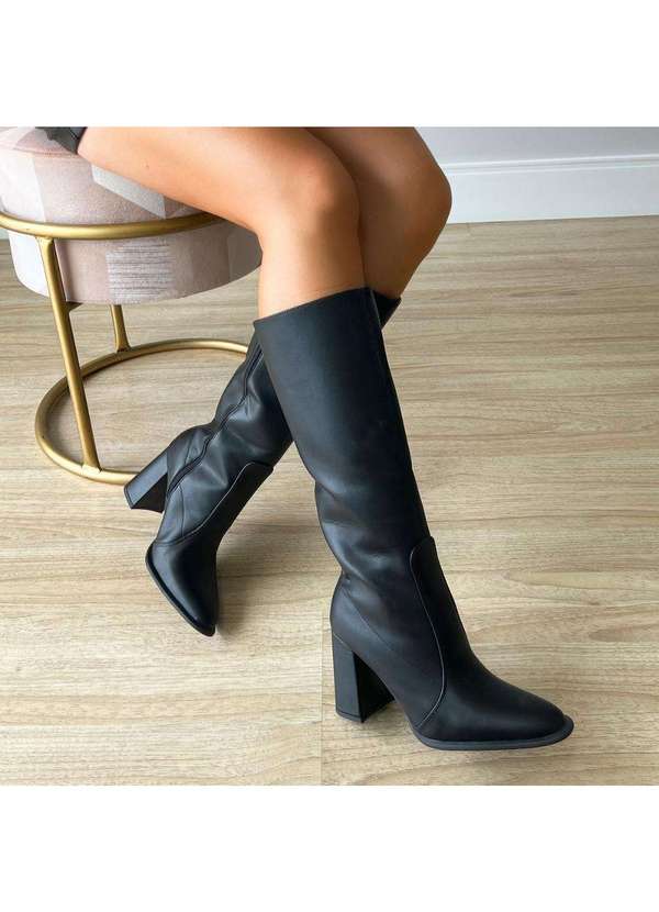 Damannu Shoes - Bota Carol Preto Preto 3