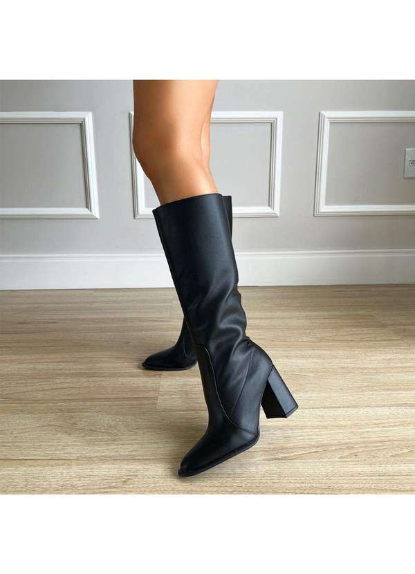 Damannu Shoes - Bota Carol Preto Preto 7