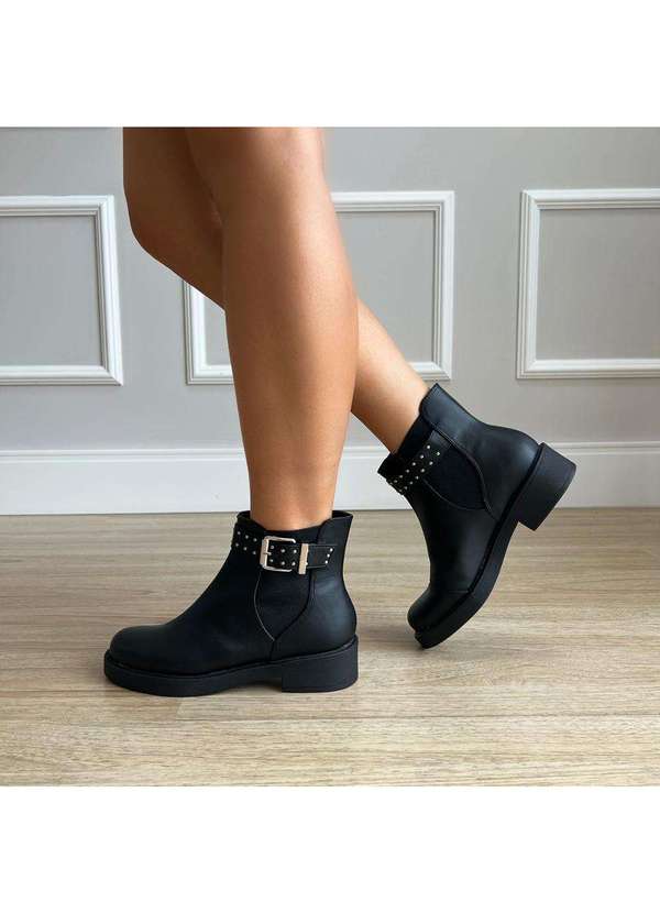 Damannu Shoes - Bota Celine Preto Preto