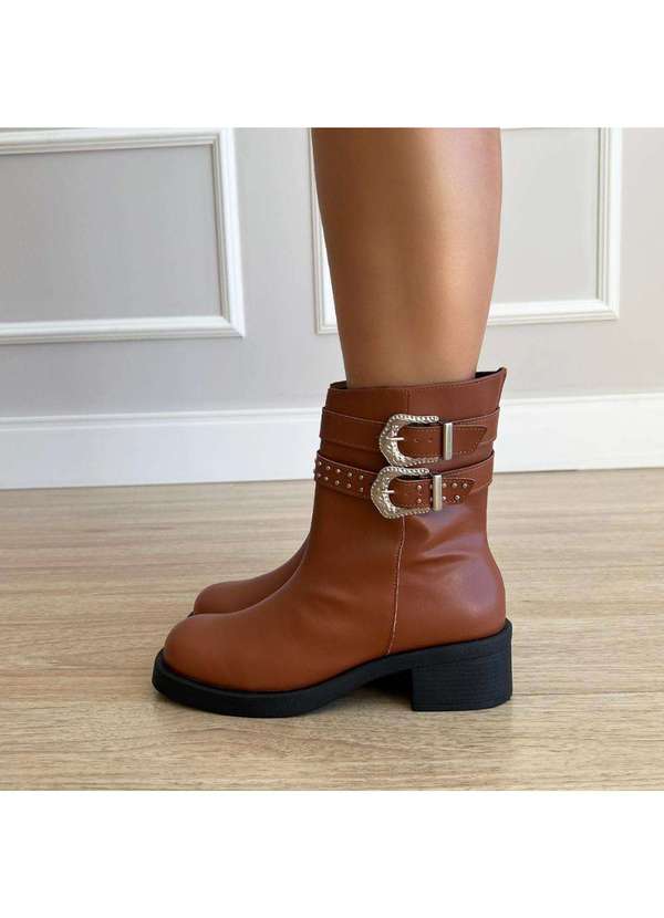 Damannu Shoes - Bota Country Ana Caramelo Caramelo 6