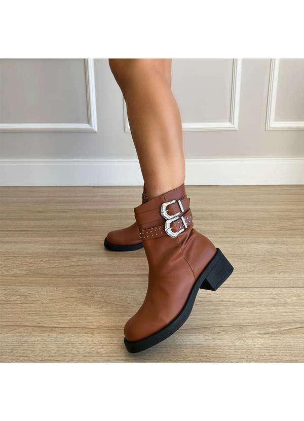 Damannu Shoes - Bota Country Ana Caramelo Caramelo 7