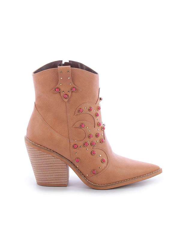 Damannu Shoes - Bota Country Layla Palha Bege 2