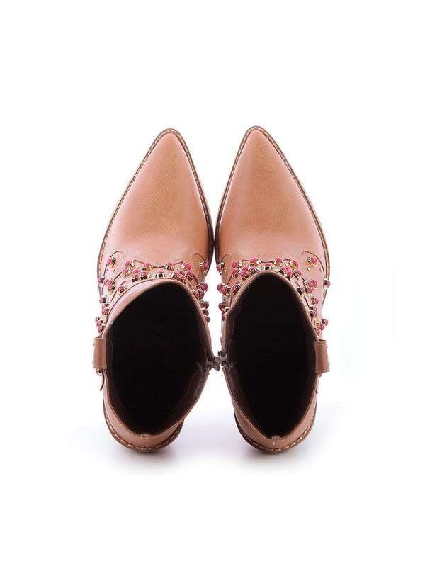 Damannu Shoes - Bota Country Layla Palha Bege 3