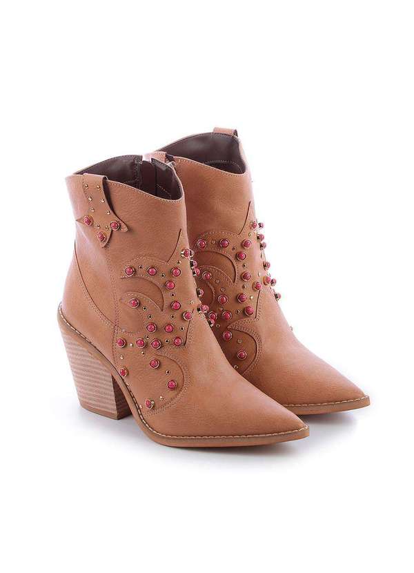 Damannu Shoes - Bota Country Layla Palha Bege 4