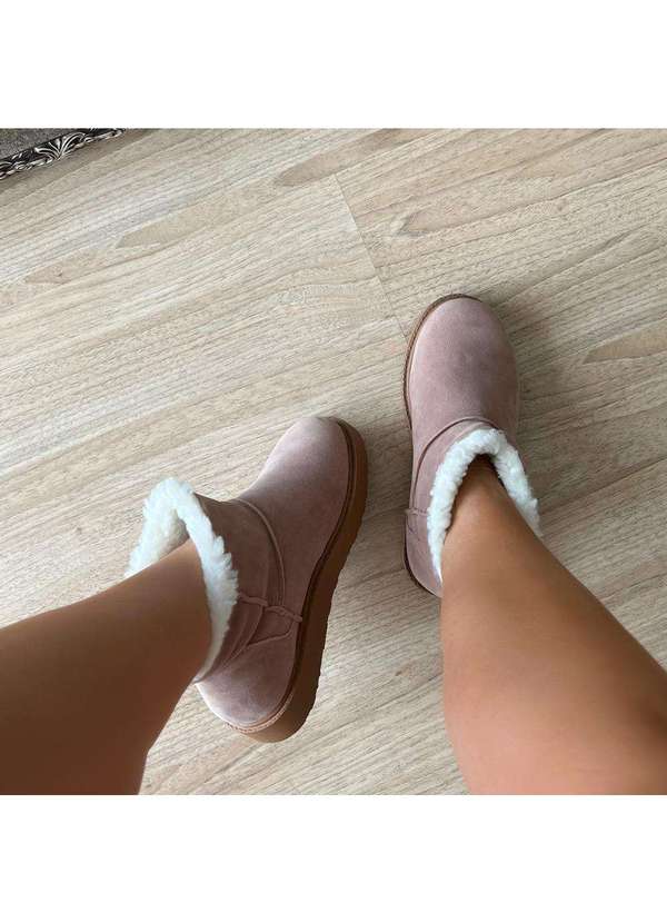 Damannu Shoes - Bota de Pelos Kauana Bege Bege 4