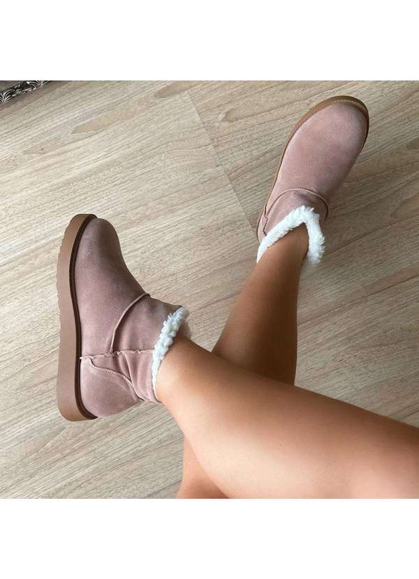 Damannu Shoes - Bota de Pelos Kauana Bege Bege 7