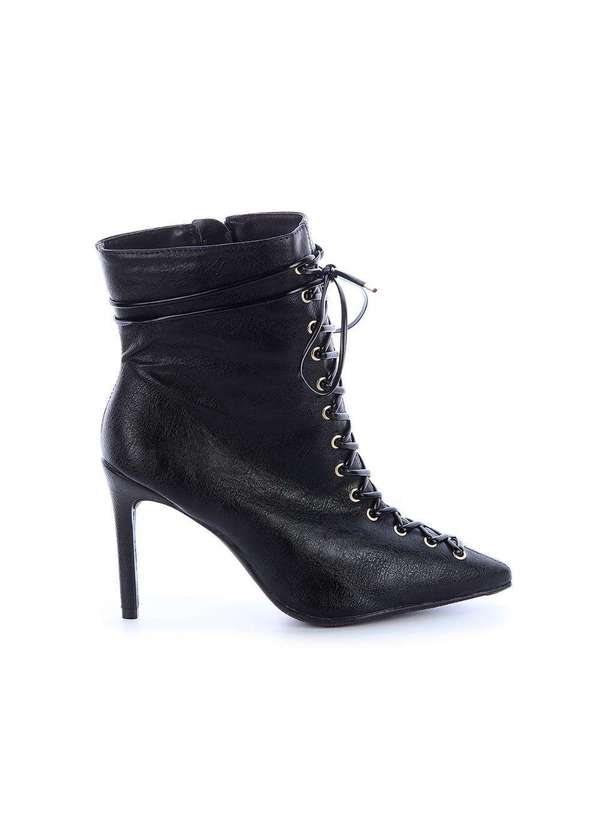 Damannu Shoes - Bota Feminina Nadia Preto Preto