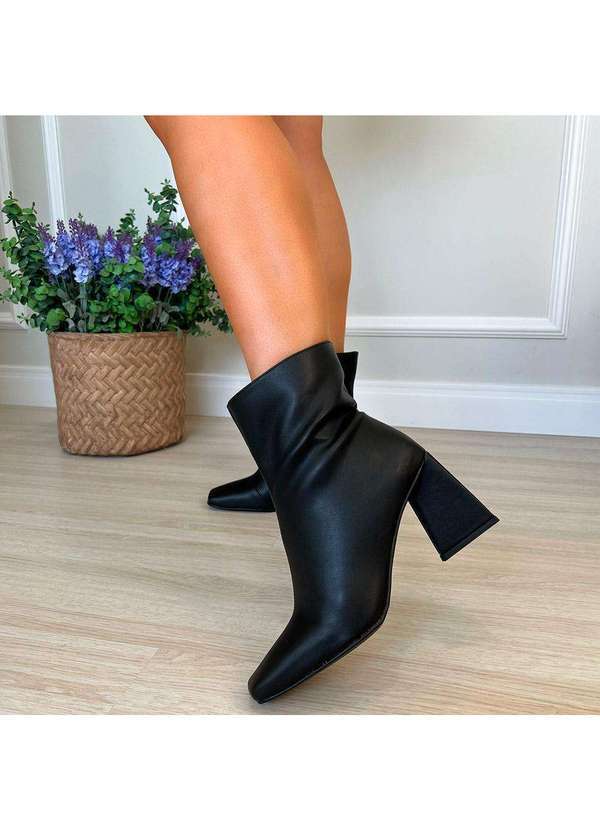 Damannu Shoes - Bota Sofia Preto Preto