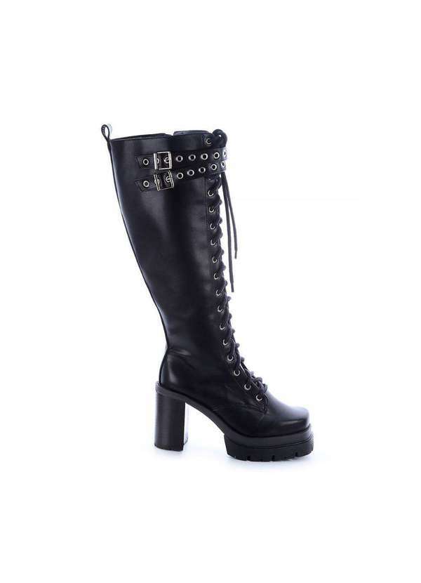 Damannu Shoes - Bota Tratorada Meia Pata Danny Preto Preto