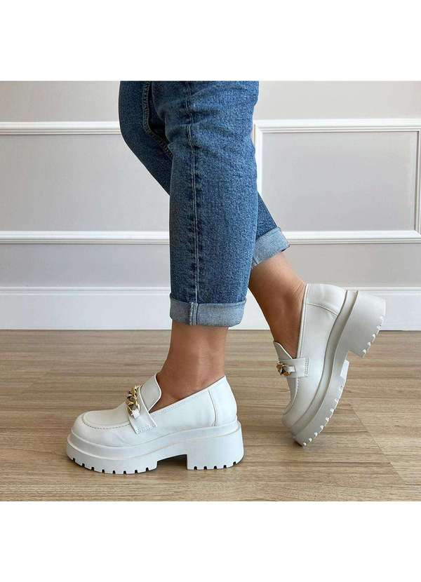 Damannu Shoes - Mocassim Thassia Off White Off White 2