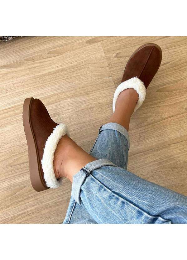 Damannu Shoes - Mule Slipper Pelos Caramelo Caramelo 3