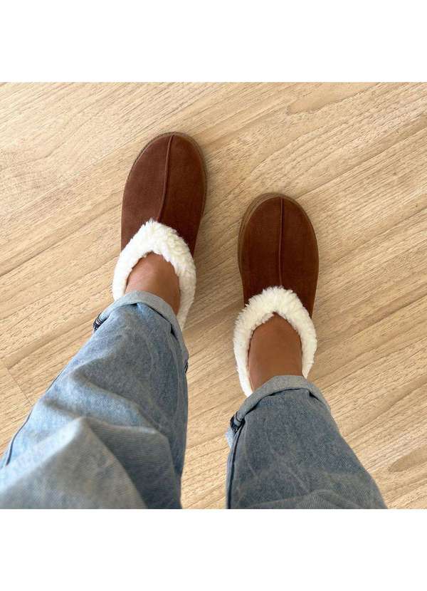 Damannu Shoes - Mule Slipper Pelos Caramelo Caramelo 6